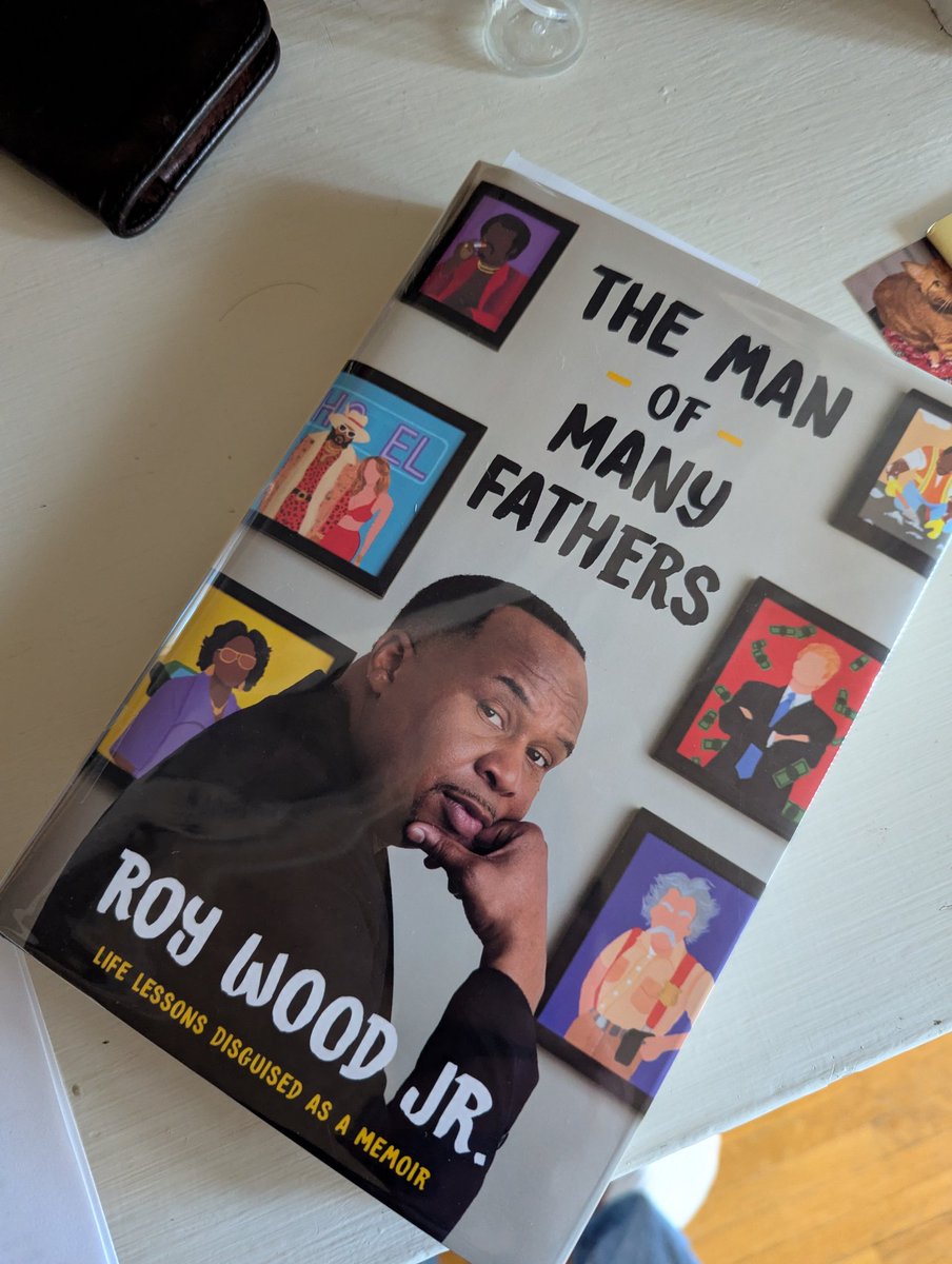sleepy_eevee's tweet image. A book that makes you want to pick it up, because you know you're going to get heartfelt truth. Very well done, @roywoodjr and shout out to all our different pops in our lives. Especially those ones working in the back of the house.