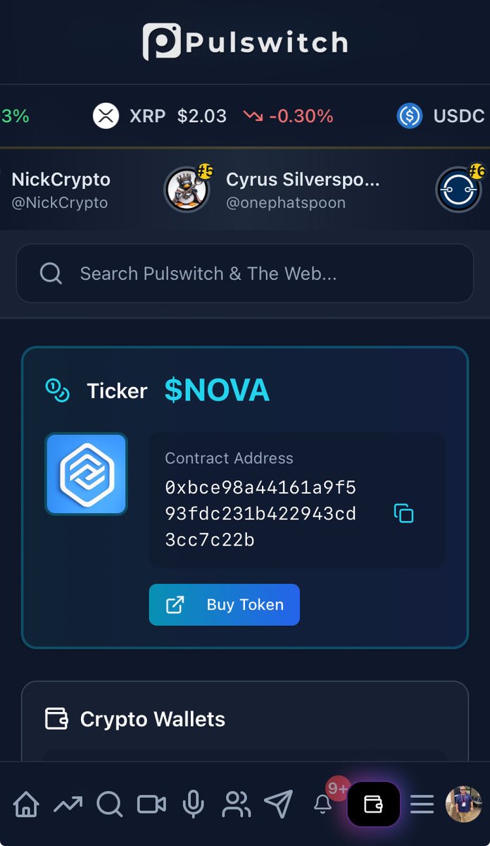 🚨 Pulswitch.io Update, Version 1.9.2 Is LIVE! 

We just dropped a MAJOR upgrade that puts your favorite tokens front and center on your profile. Whether you’re a project team or just someone who wants to work for your bags, this one’s for you.

🔥 What’s New in