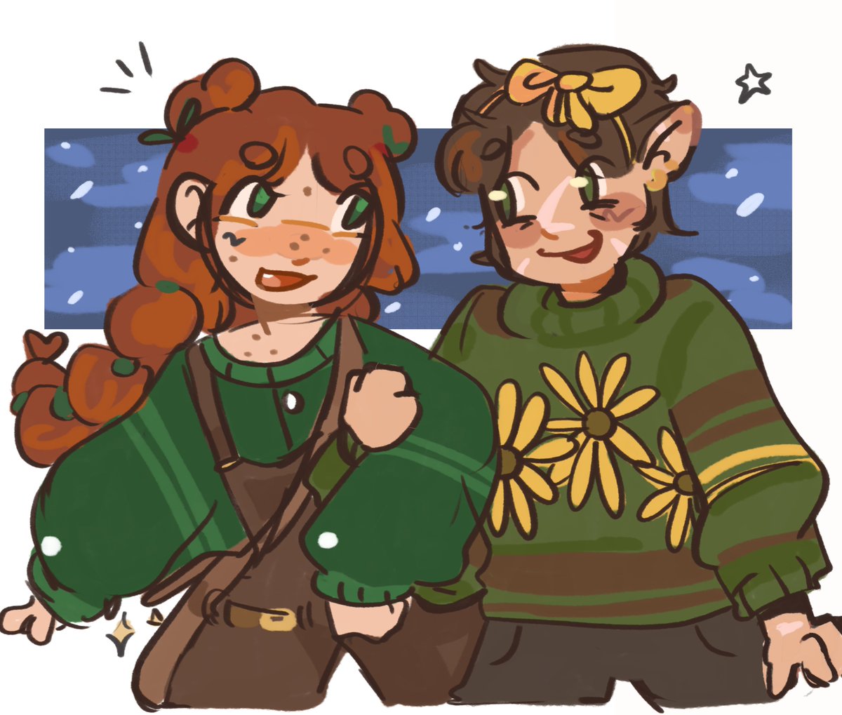 Me and the bad bitch im taking to the mines with me!!!!! #nicelifefanart