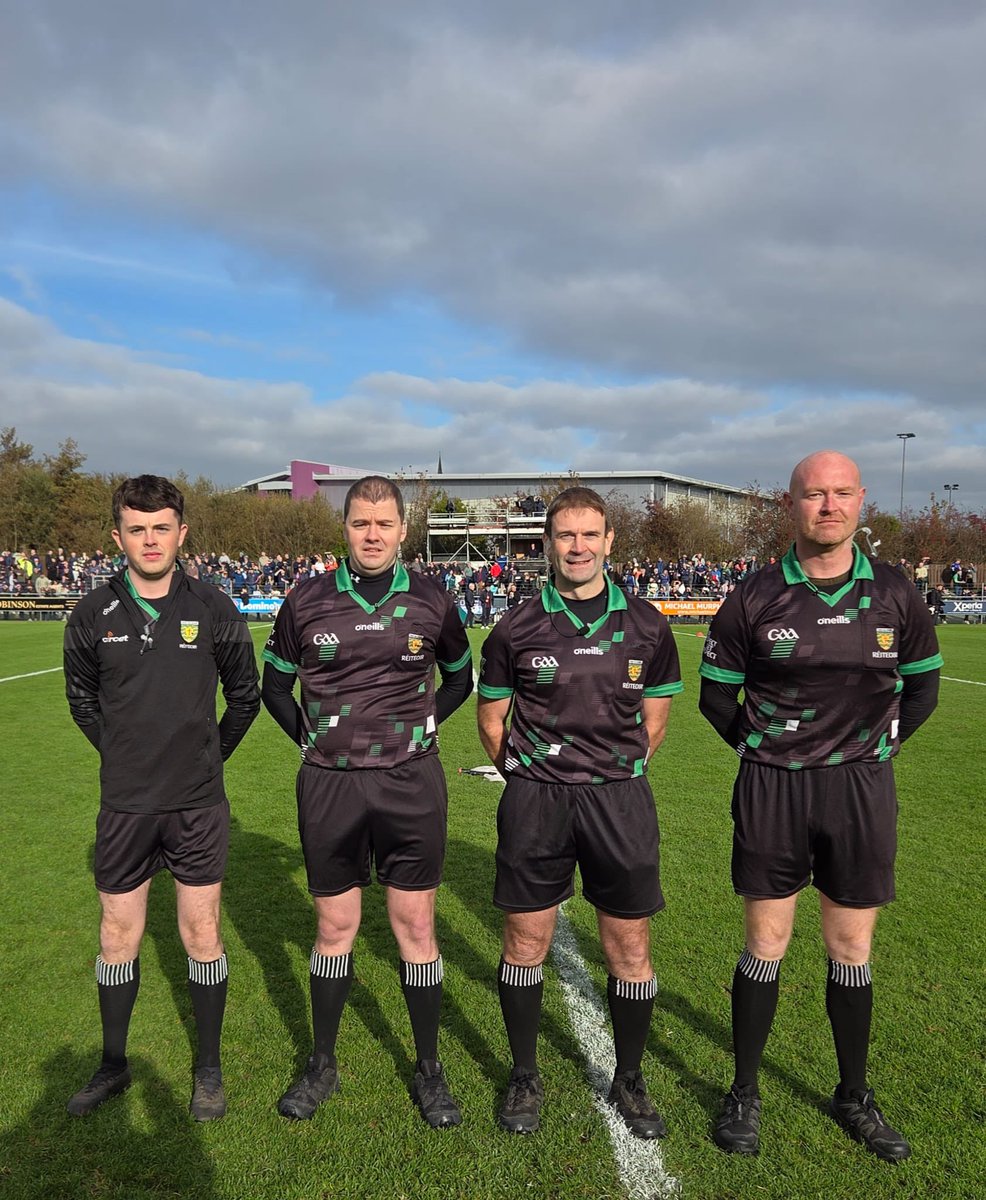 officialdonegal's tweet photo. Clg Dhún na nGall would like to wish our inter-county &amp; @ConvoyGAA referee Enda McFeely the best of luck for tomorrow. Enda has been appointed by @UlsterGAA to referee the Intermediate club football final 👏👏👏 

#gaareferee #giverespectgetrespect @officialgaa https://t.co/AwYDzzEOBX