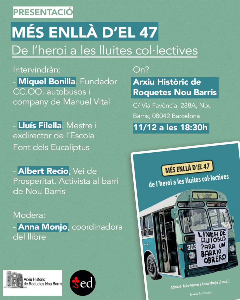 A l'<a href="/ArxiuHistoric9B/">Arxiu Històric 9B</a> tornem a pujar a #El47.
Us hi esperem!!! #Fembarri #Femmemòria