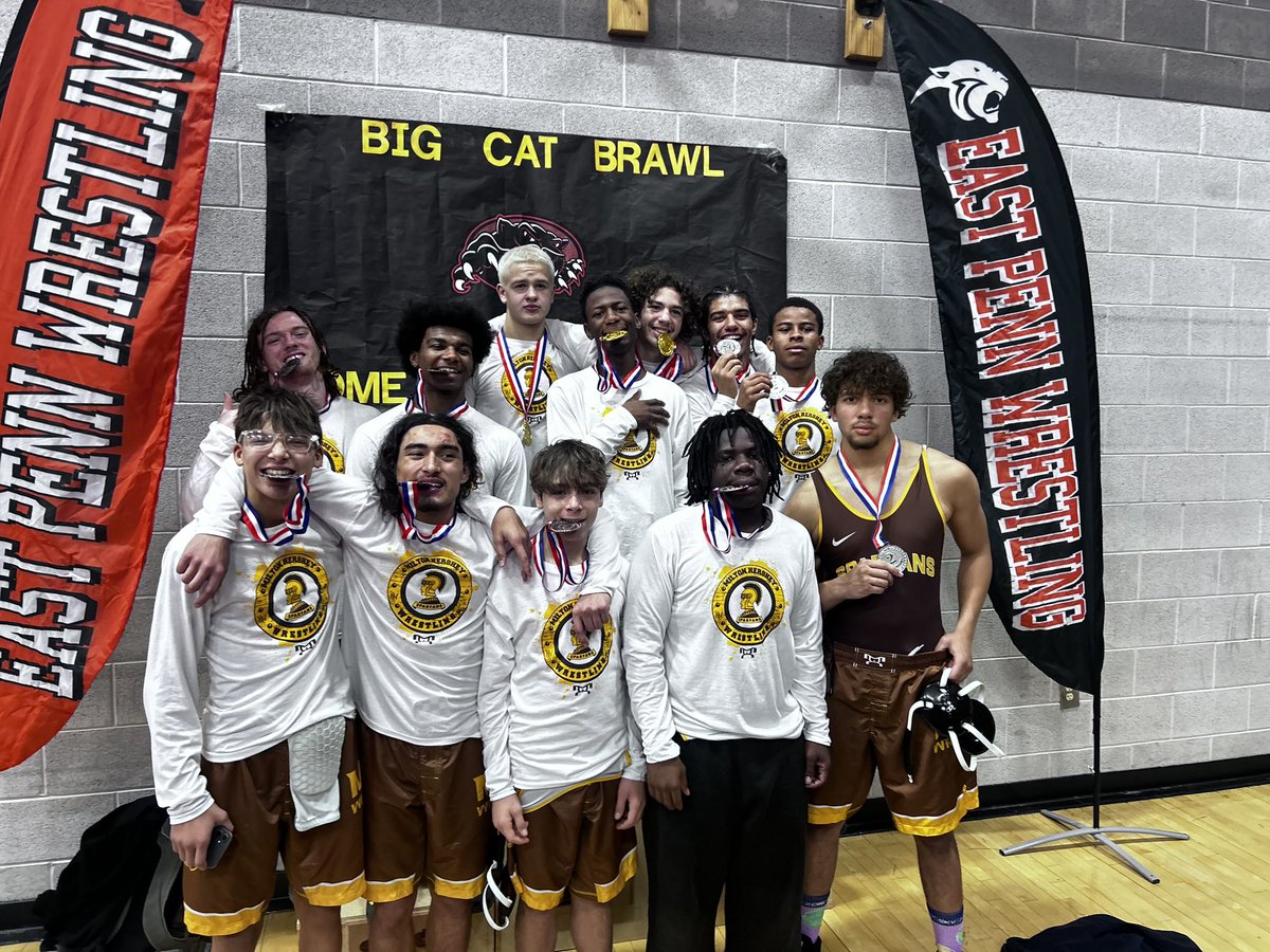 MHSATHLETICS4's tweet image. Wrestling wins the East Penn tournament! @miltonhershey 🤼🤼🤼