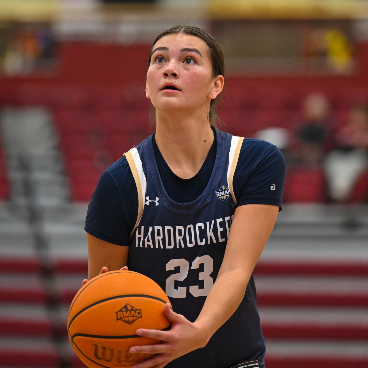 HardrockerWBB's tweet image. It's been all Rockers in the first half!

#TheHardrockLife