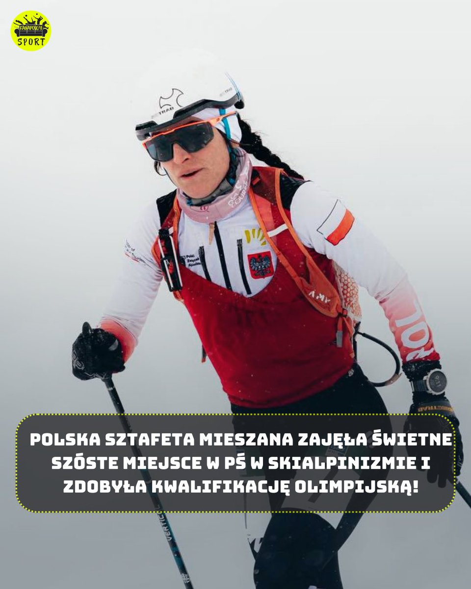 KanapowySport's tweet photo. 🇵🇱 Iwona Januszyk i Jan Elantkowski z kwalifikacją olimpijską! Duet zajął szóste miejsce w sztafecie mieszanej w zawodach PŚ w skialpinizmie w amerykańskim Solitude i zapewnił sobie wyjazd na Igrzyska Olimpijskie! #ISMF #skialpinizm
📸 PZA https://t.co/cj3exq0F5W
