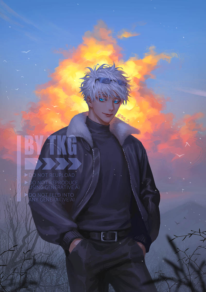 「誕生日おめでとう、先生。前に言ってたよな、先生の事をわすれろって。ごめん、やっぱ出来そうにないや。」

Happy birthday, Satoru! 
#五条悟生誕祭2025 
#五条悟誕生祭2025