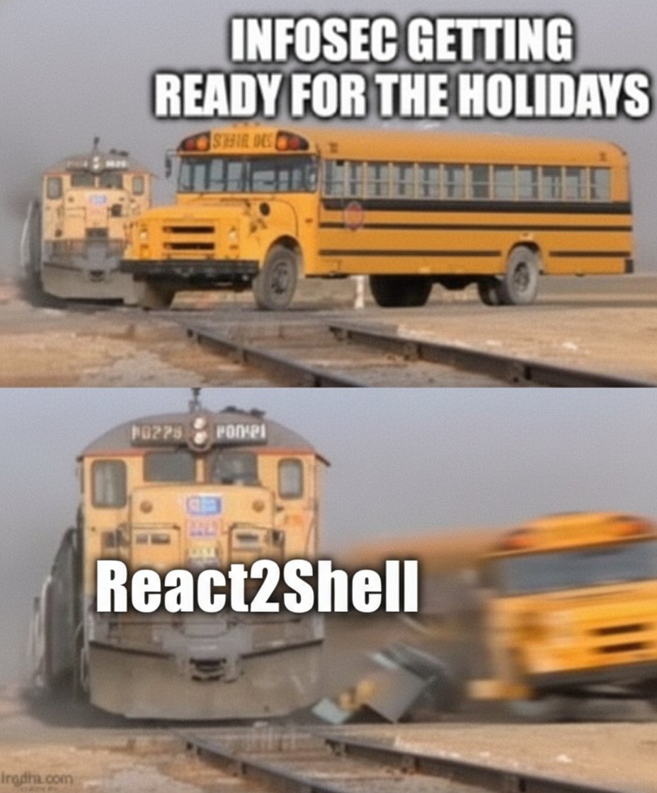 0x0SojalSec's tweet image. React2Shell as explained by Metaphor and Memes!

#infosec #cybersec #bugbountytips