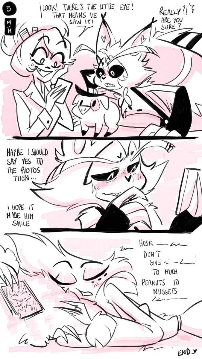 And here’s the next part! In the end, I had to make an extra page 😎 but I don’t think it’s a problem
#huskerdust