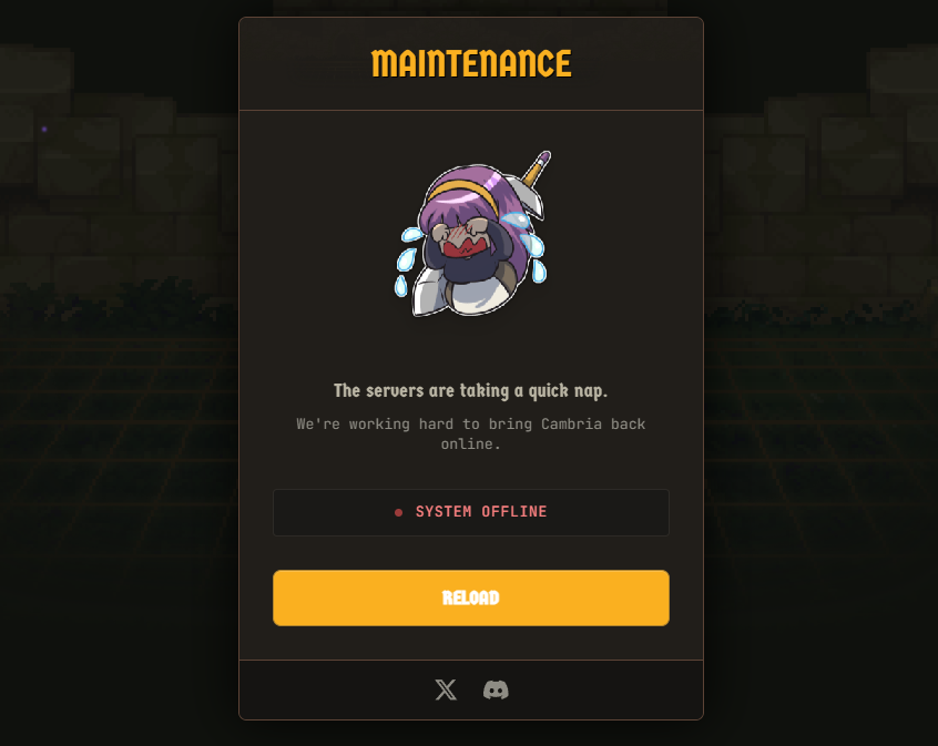 gucci_gcc's tweet image. First day of Cambria Gold Rush Season 3, small server update.

I can finally go to the bathroom.