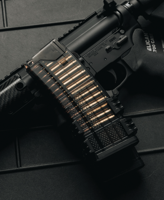 Firearms_Depot's tweet photo. Double your capacity and sharpen the look — the Lancer Systems mag cinch secures two L5/L5A/L5AWM mags side‑by‑side without blocking round visibility. Snag faster reloads and cleaner lines. 🔧📦 #LancerSystems #MagCinch #AR15 #TacticalGear #ReloadFaster https://t.co/dywH7pUxMn