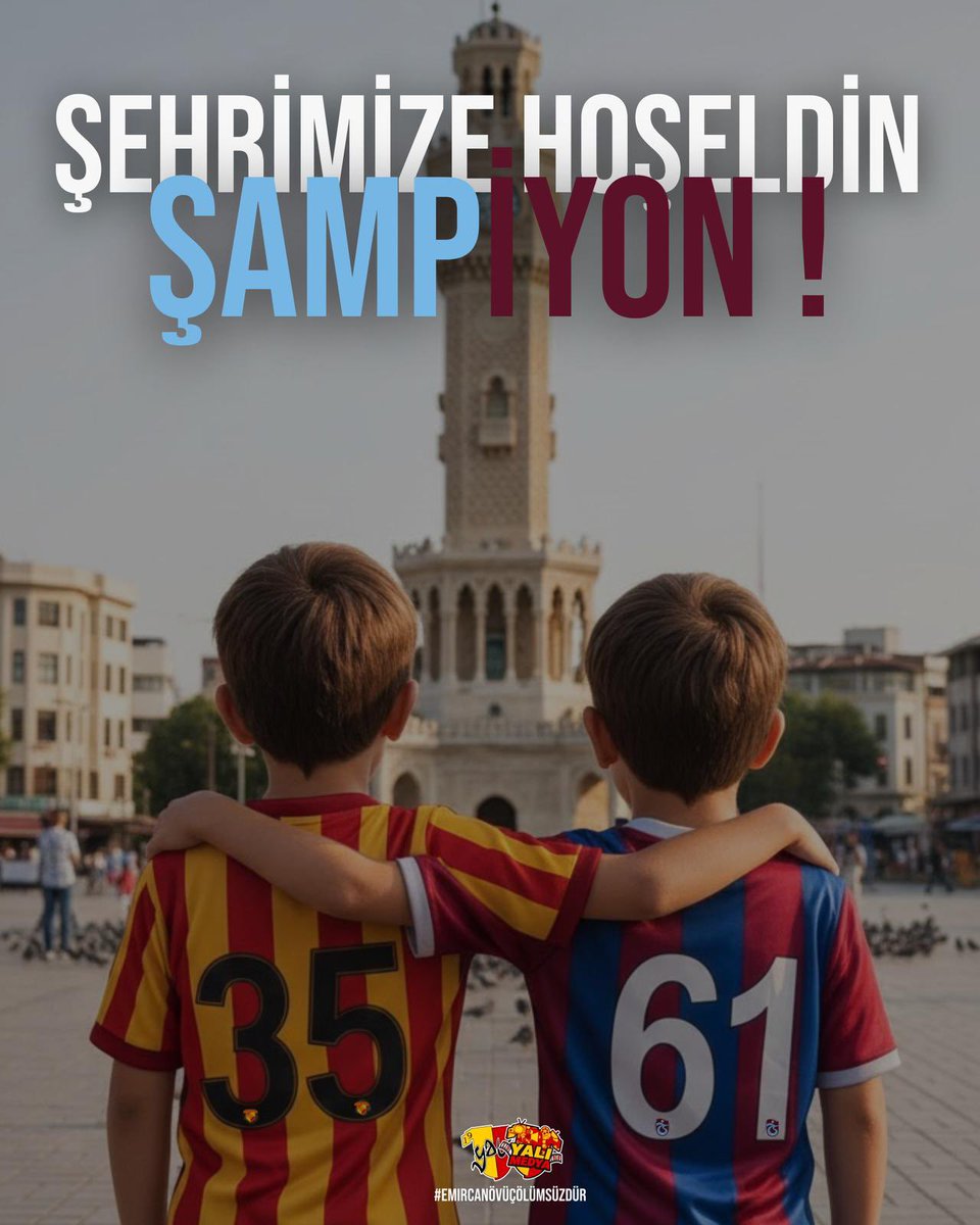 Şehrimize hoşgeldin şampiyon.