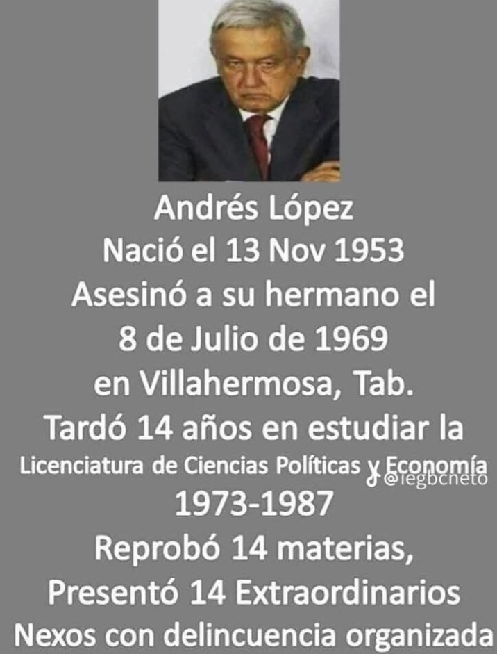 El kks tardó 14 años en terminar su carrera, 18 años en en llegar al poder, y solo 7 años en destruir a México.