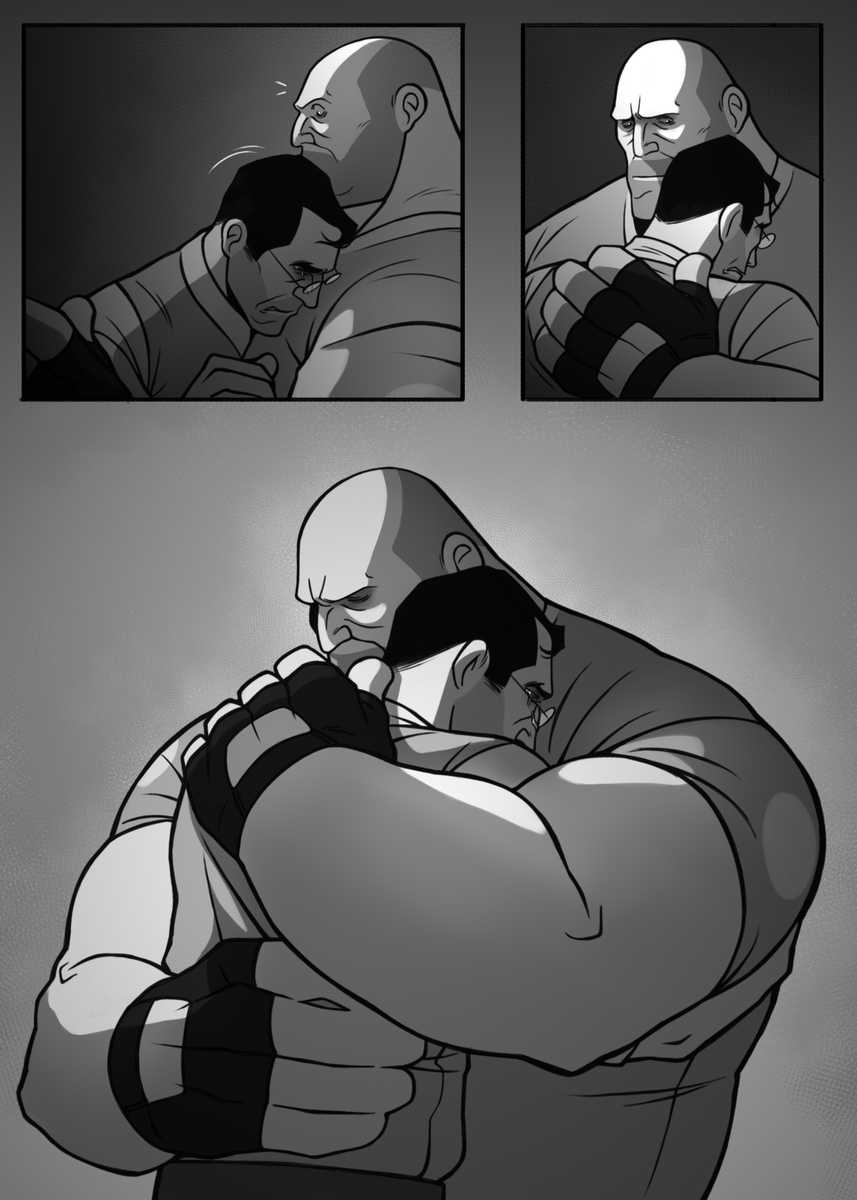 Commissioned this amazing comic from <a href="/JohnnysStars/">Ginger 🌻 (working on comms)</a> for my fic! i'm so pleased with how it turned out and working with her was fantastic. thank you so much again!