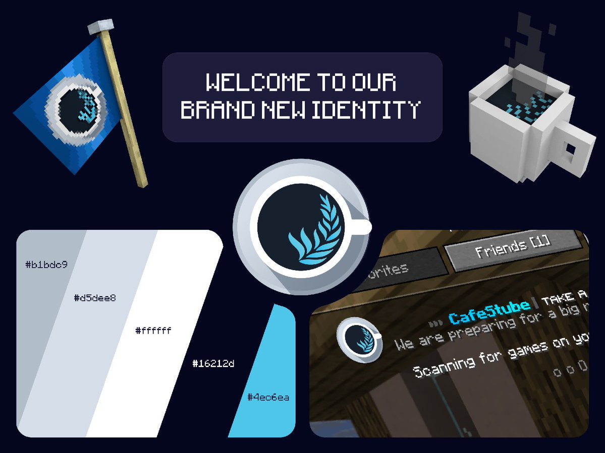 We’re happy to announce our new brand identity — bold, modern, unmistakably us.
A fresh chapter begins. 🔥✨

Learn more about our past at cafestube.net/news/new-ident…