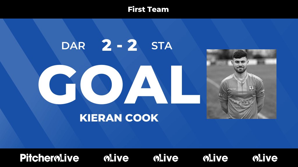 DarloTown1874FC's tweet photo. 83': Kieran Cook scores for Darlaston Town π
#DARSTA #Pitchero
https://t.co/SYfi8nyFFQ https://t.co/ZxpaU7LtzS