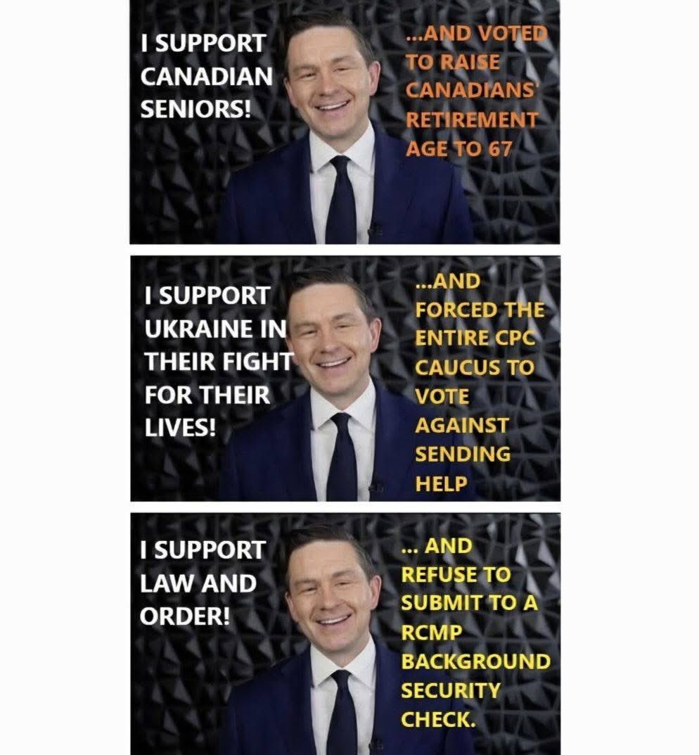 Pure 💩

This is <a href="/PierrePoilievre/">Pierre Poilievre</a>