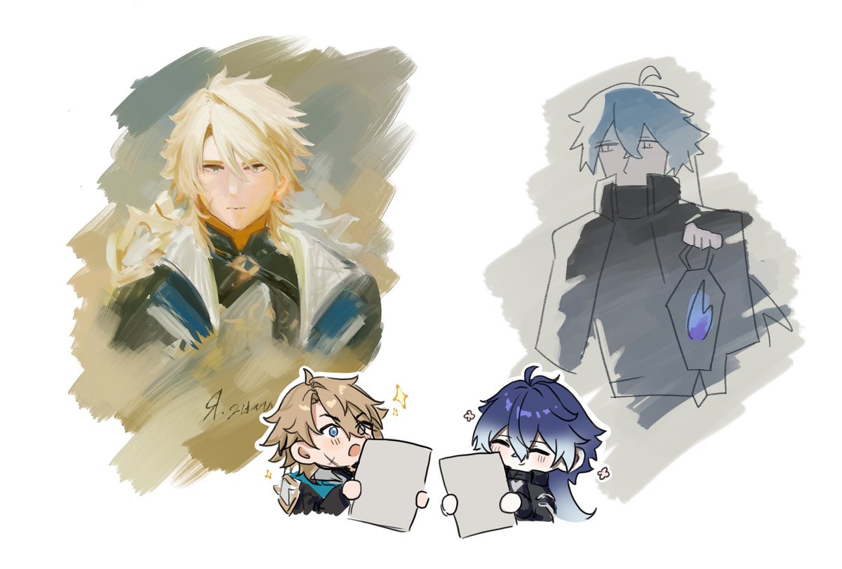 Jirainashi_0's tweet image. ルカキリ
若干🌙Ⅲ要素あり