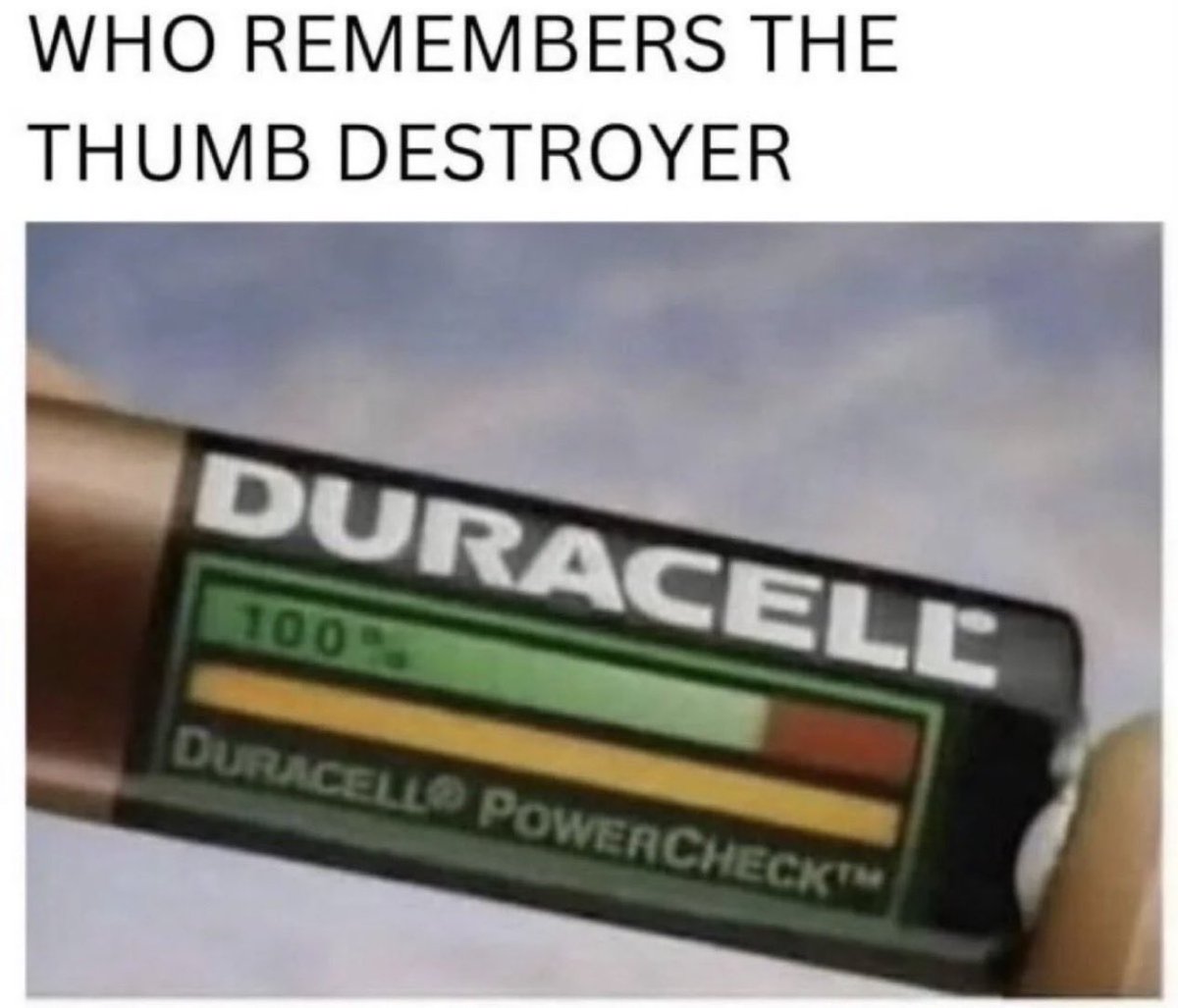 Remember doing this?