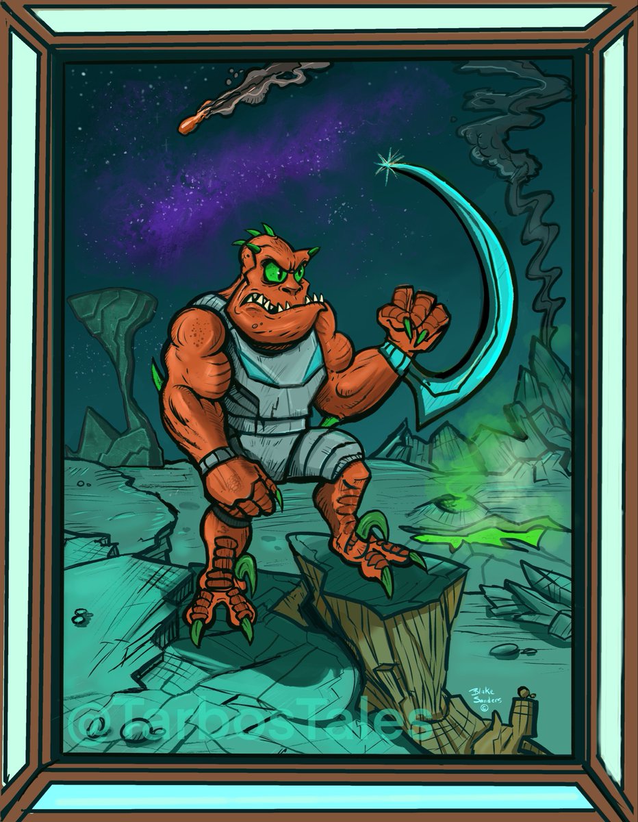 TarbosTales's tweet image. A few reposts of some Tarbos art! 
#characterdesign #IndieGameDev #ComicArt