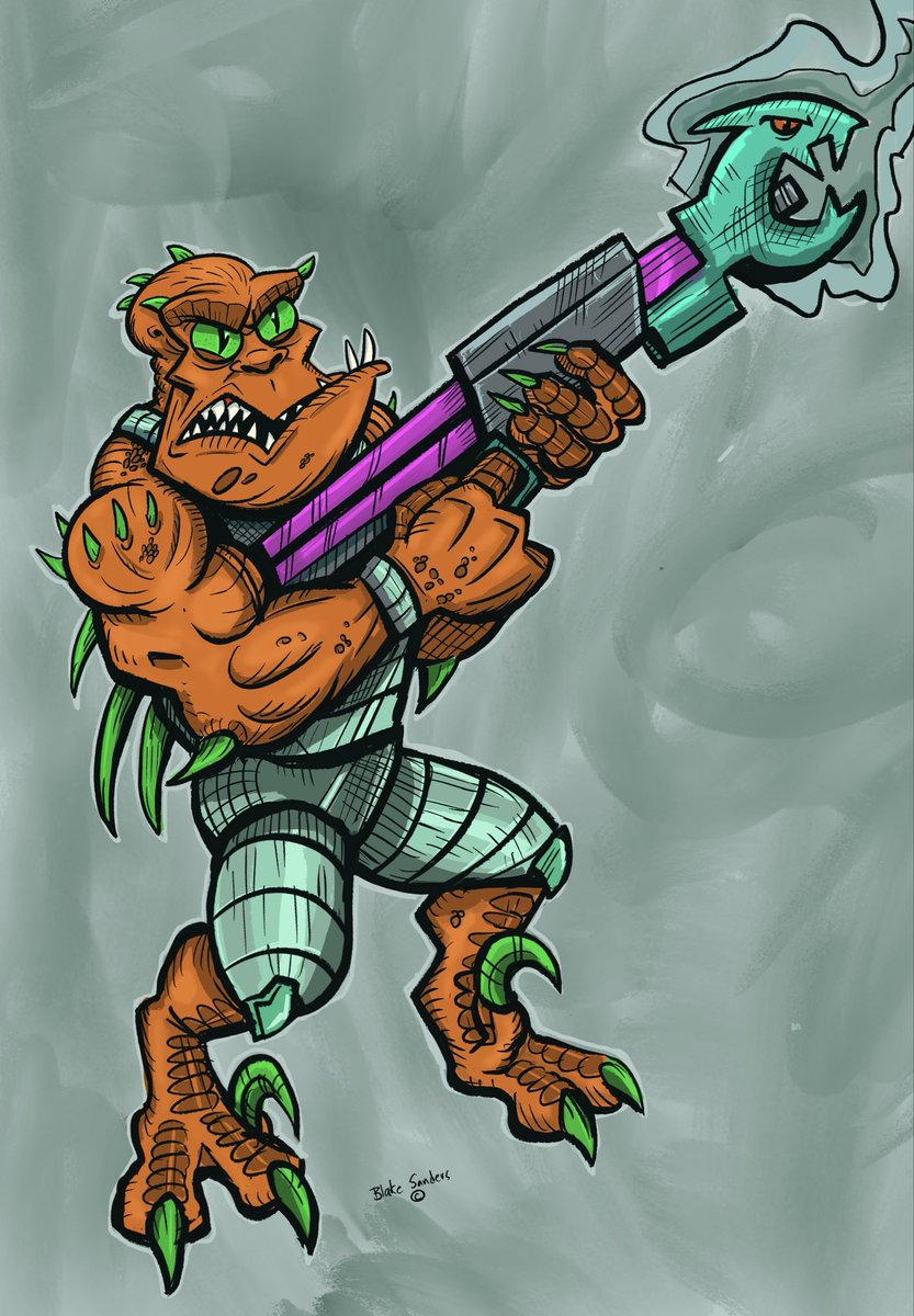 TarbosTales's tweet image. A few reposts of some Tarbos art! 
#characterdesign #IndieGameDev #ComicArt