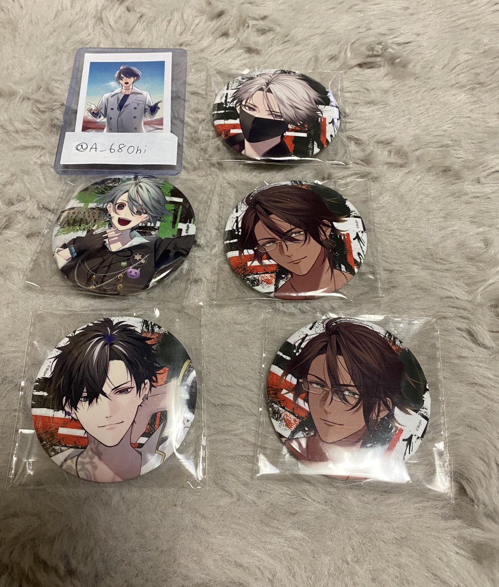 交換譲渡＊CARNELIANBLOOD EROSION 3rd Live ALIVE開催記念アクスタ 缶