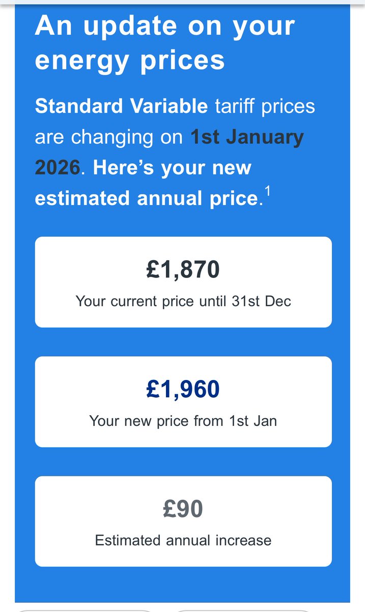 I’m convinced Rachel from accounts just told us we were going to save £150 a year no??
