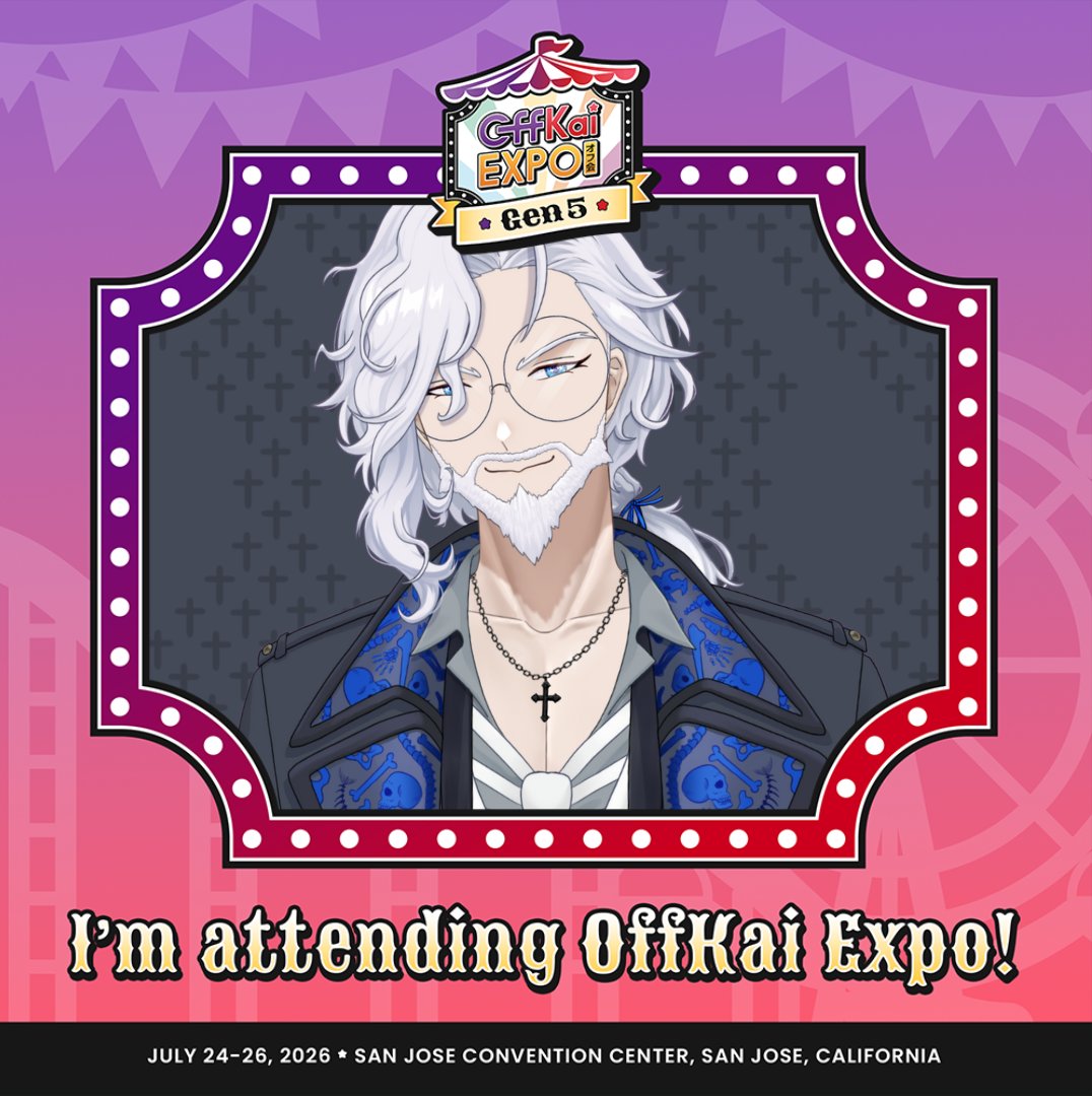 That's right! Your favorite Lord of Ruin and resident GILF is attending Offkai 2026!