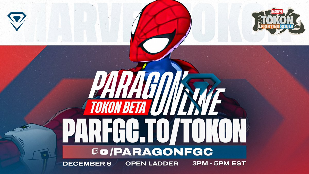 💥 ParagOnline Marvel Tokon Beta
🔷 TODAY | 12 - 2 PM PST

Sign Up: parfgc.to/TOKON
Matcherino: parfgc.to/MTMATCH