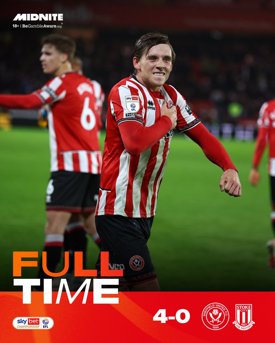 SheffieldUnited's tweet image. UNSTOPPABLE ENERGY! ⚡️