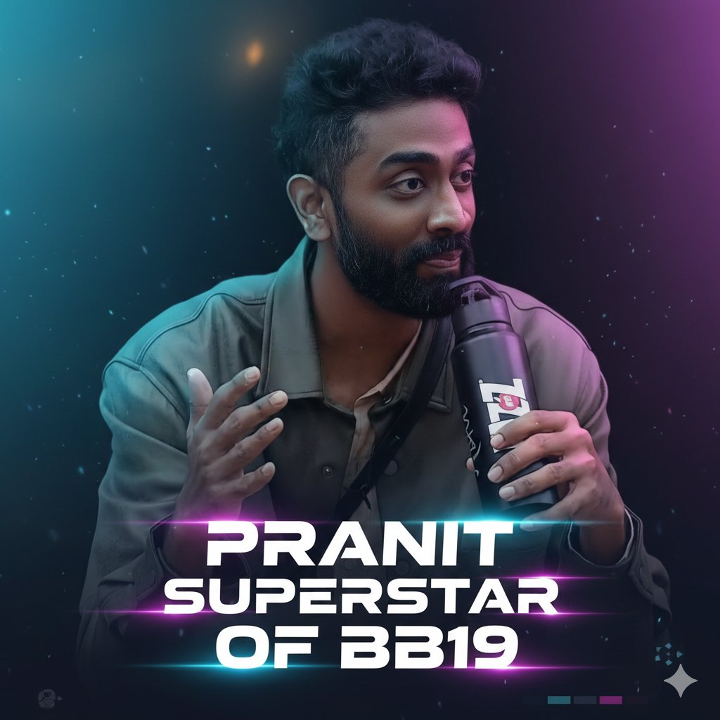 What a journey #PranitMore...🔥

He's proving the tortoise-rabbit story true,
When #BB19 started I never thought Pranit will make to the finale,
But he became that underdog who slowly started shining..

Dil toh jeet hi chuka hai,
Ab #BiggBoss19 🏆 bhi jeetna hai..

#VoteForPranit