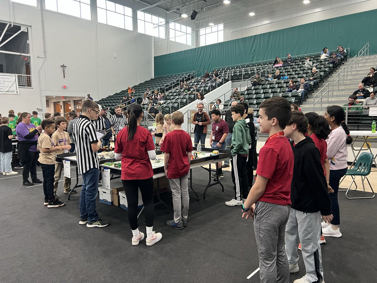 We have 3 Scholars Robotics teams competing today at the FLL regional qualifier! Excited to see how these <a href="/PhelpsCenter/">Phelps Center</a> <a href="/CentralBulldog/">Central High School</a> students represent!