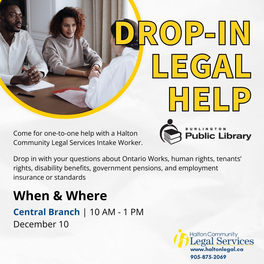 Halton Community Legal Services tweet media