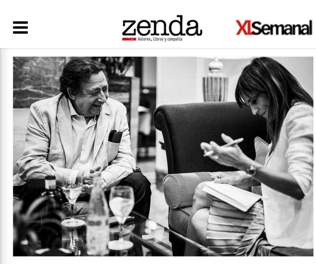 " Y esa lucidez de reconocer el triunfo de la vida sobre la muerte termina volcándose en la escritura en forma de belleza"
Así fue aquel encuentro. ⚡❤️
zendalibros.com/alfonso-ussia-…