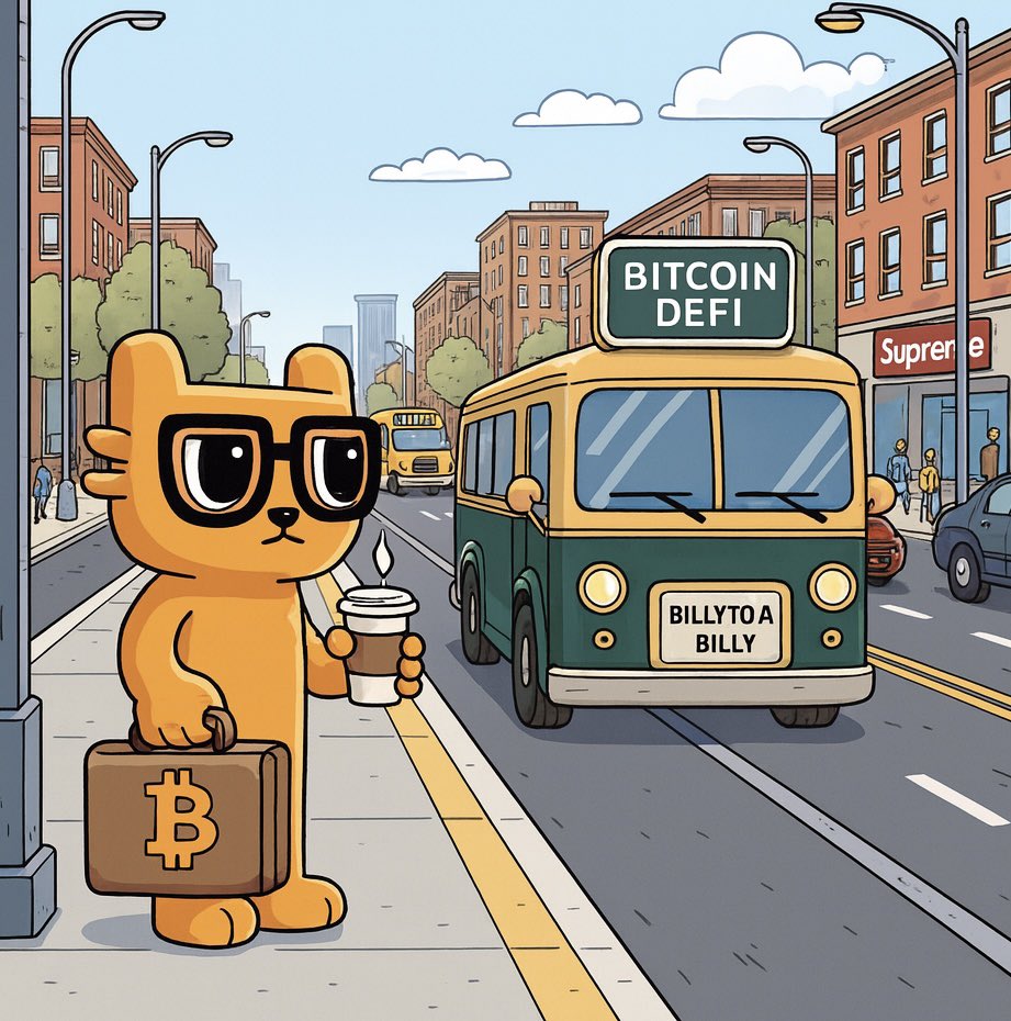 ☀️🌅GM Billies, Next leg of the bull run and Bitcoin Defi loading ⏳⌛️ $BILLY