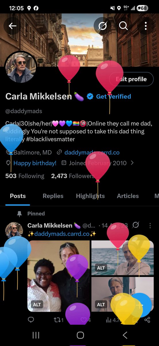 Carla Mikkelsen 🍆 tweet media