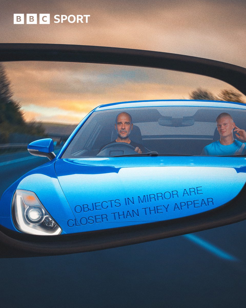 Manchester City are now just two points behind league leaders Arsenal! ⏭️