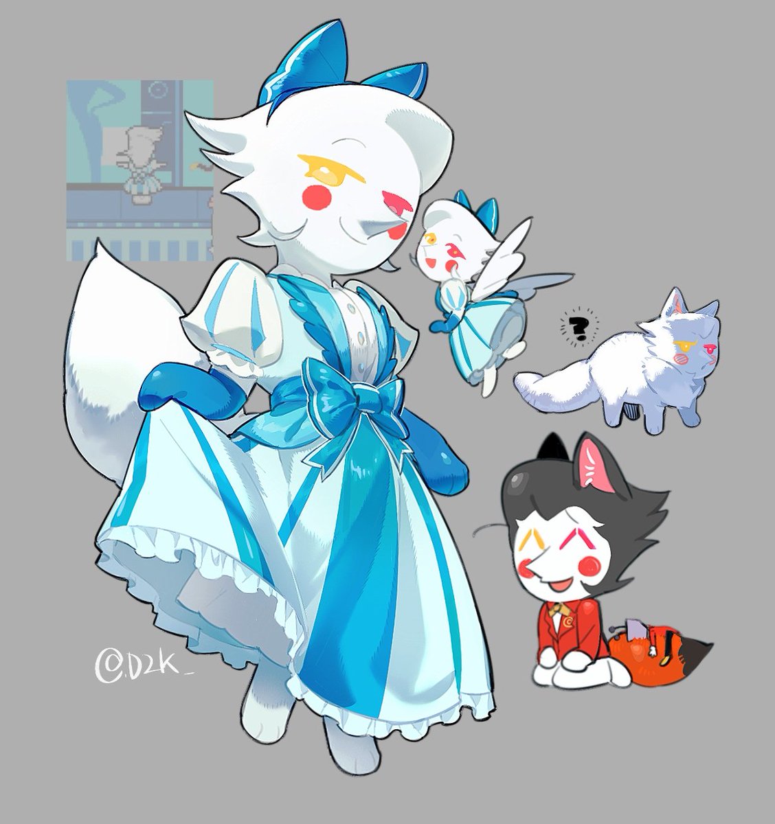 D2K_JPEG's tweet image. #spamton 🦊