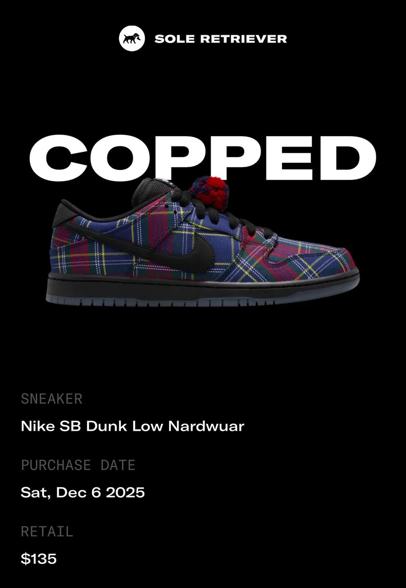 TL_Lewis's tweet image. I just copped the Nike SB Dunk Low Nardwuar with @SoleRetriever
rtrv.in/share-win