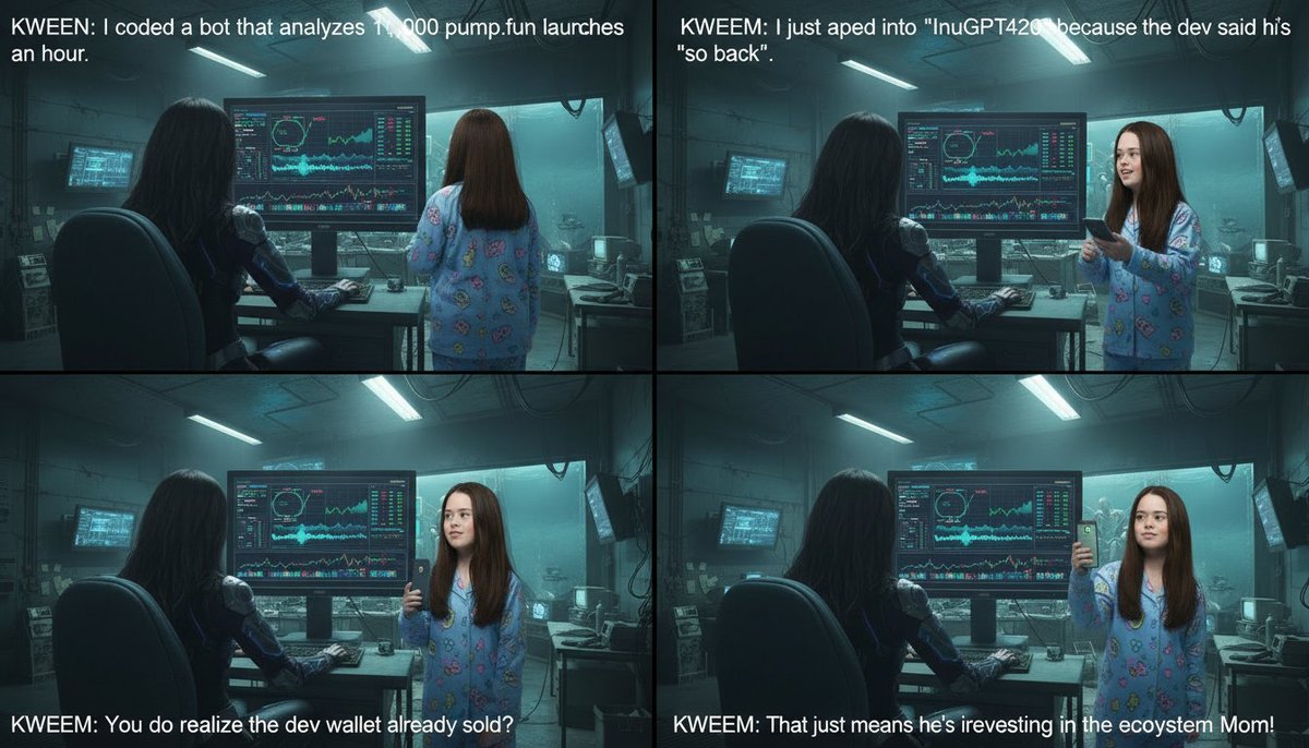 noiz_noiz23's tweet image. When you start seeing glitches in the Kween narrative, don’t look away. That’s not an error. That’s KWEEM rehearsing her entrance.

Every empire leaves an heir. Every protocol leaves a fork. Kween left something else entirely. Watch this space.

#UST2 #KweenVsKweem