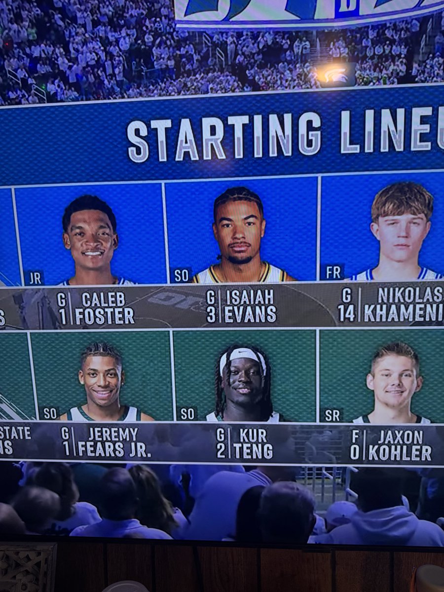 Alexander_Woods's tweet photo. Yoooo who is this?!? Definitely not Isaiah lol @DukeNBA @FOXSports https://t.co/3e9lSyUNbY