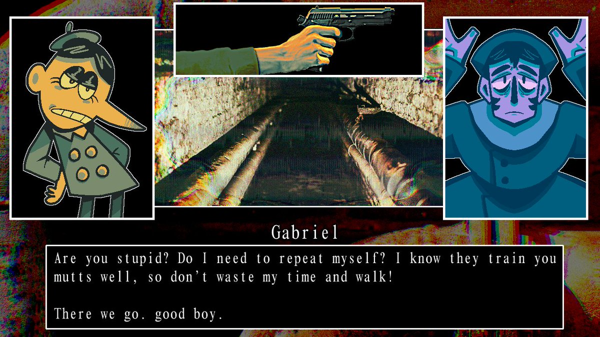 BuffoonFish's tweet image. Walk.