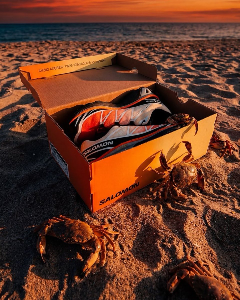JustFreshKicks's tweet photo. Andrew x Salomon XT-6 "Florida Stone Crab" drops tomorrow at 10am ET 🦀

https://t.co/OZYeLeEJad https://t.co/HJfsNDsyGT