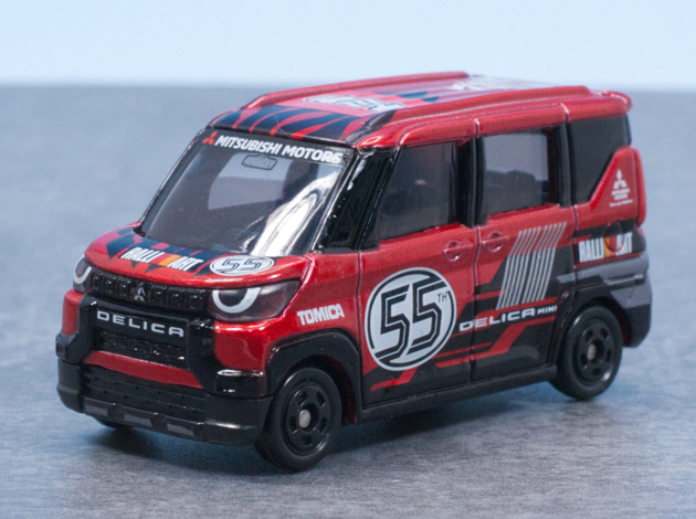 レビューしました トミカ 三菱 デリカミニ トミカ55周年記念仕様