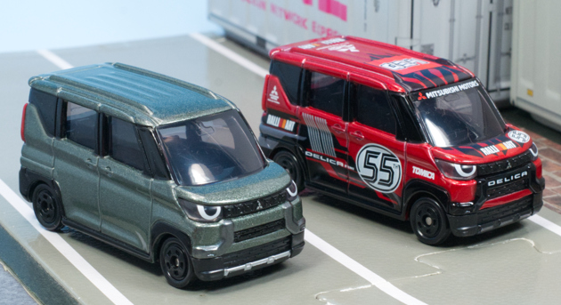 レビューしました トミカ 三菱 デリカミニ トミカ55周年記念仕様