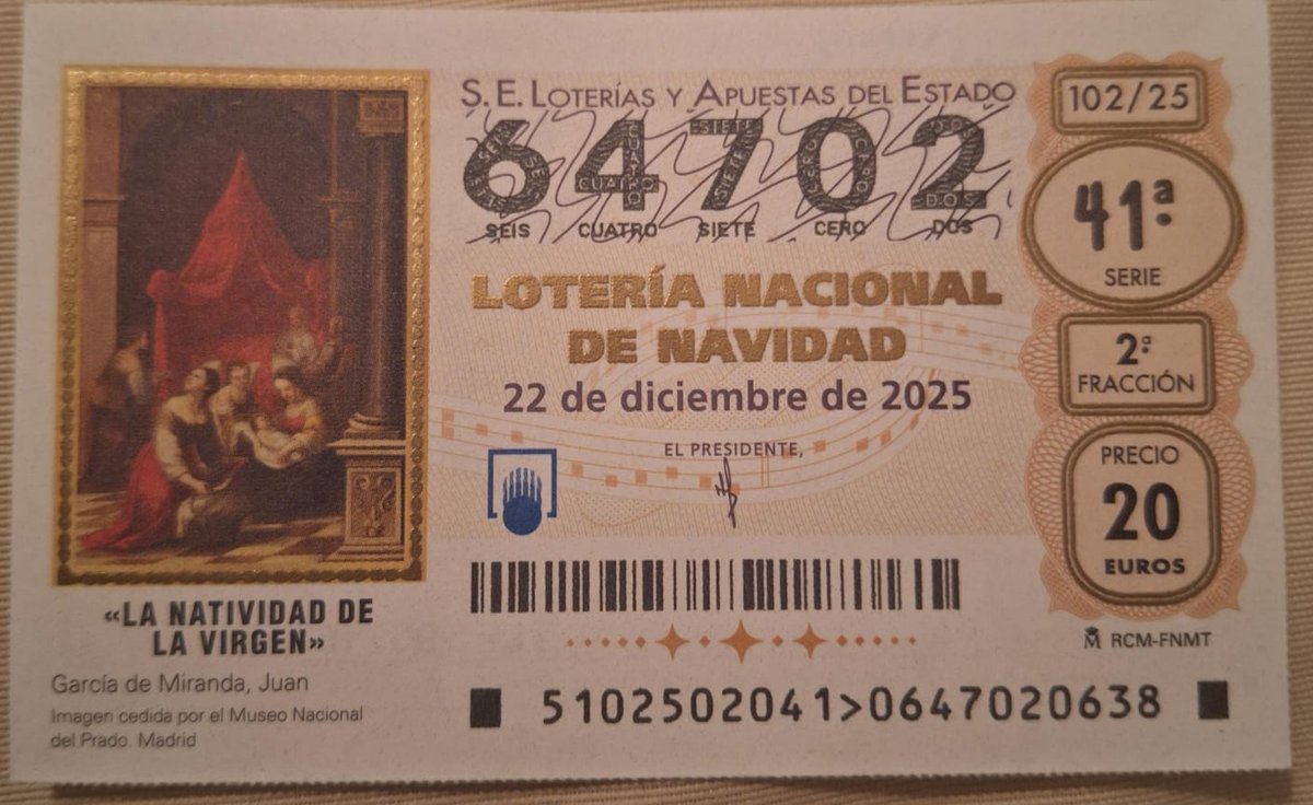SantoEntierroM's tweet photo. 40 años soñando con el mismo número.
Y si es este año?😉 https://t.co/tJcCeSVNZ0