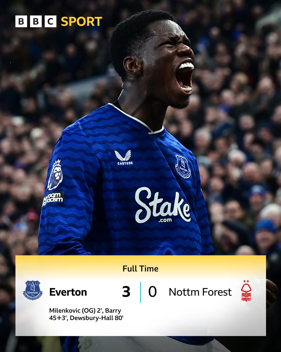 BBCMOTD's tweet image. Four wins in their last five for Everton! 🔵