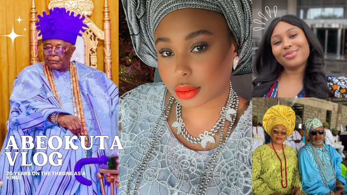 💚🇳🇬 NEW NIGERIA VLOG💚🇳🇬

Title: The 20th Coronation of Oba (Dr.) Adedotun Aremu Gbadebo 👑. 

🔗LINK 🔗 youtu.be/LbeaU5aJ2LY?si…  <— CHECK IT OUT!

It was an honor getting the opportunity to spend time with my uncle Kabiyesi &amp; to be able to celebrate his  20 years on the Throne.