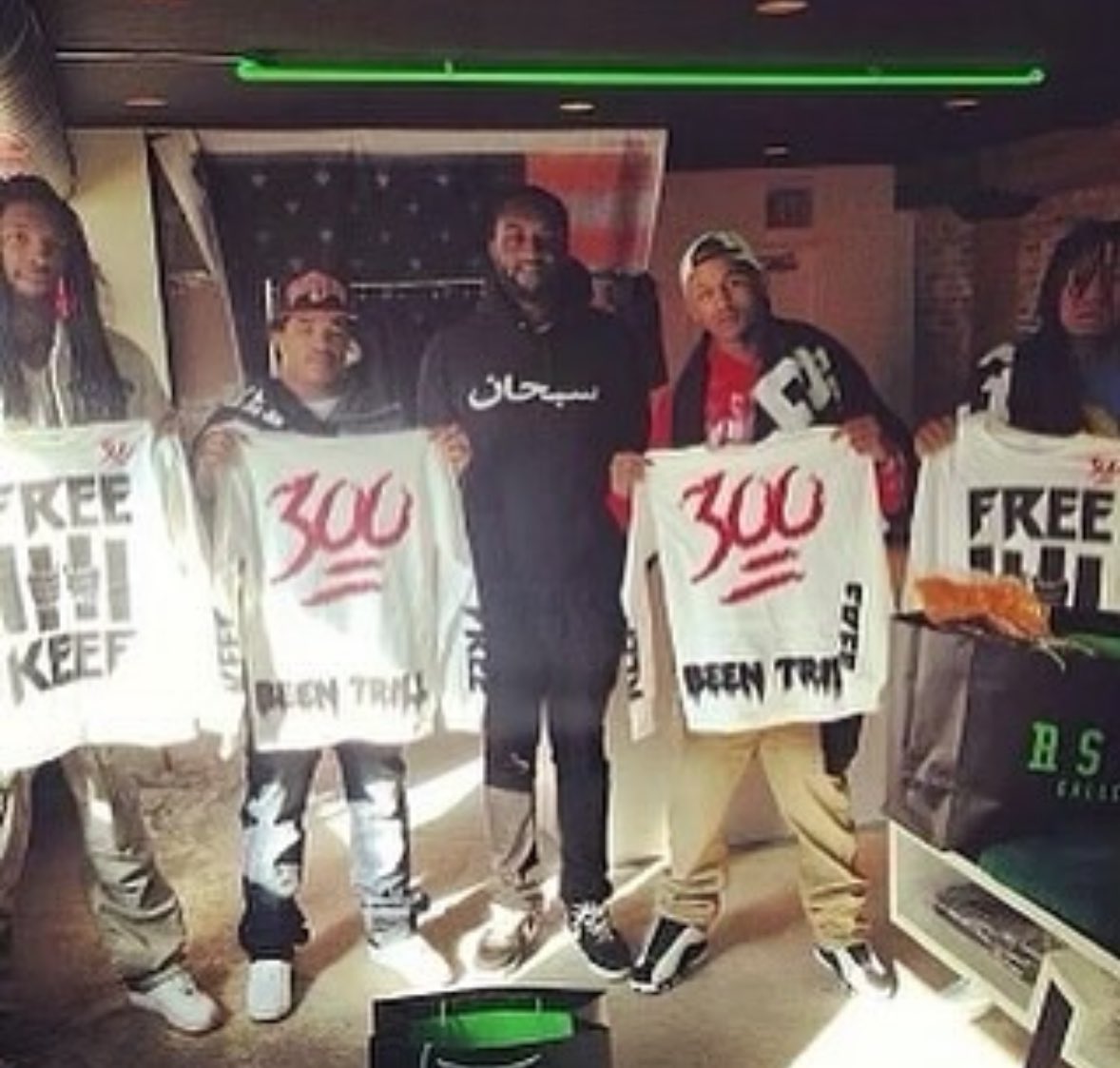 Shtreetwear's tweet image. "Free Keef" Shirts by Virgil Abloh (2013)