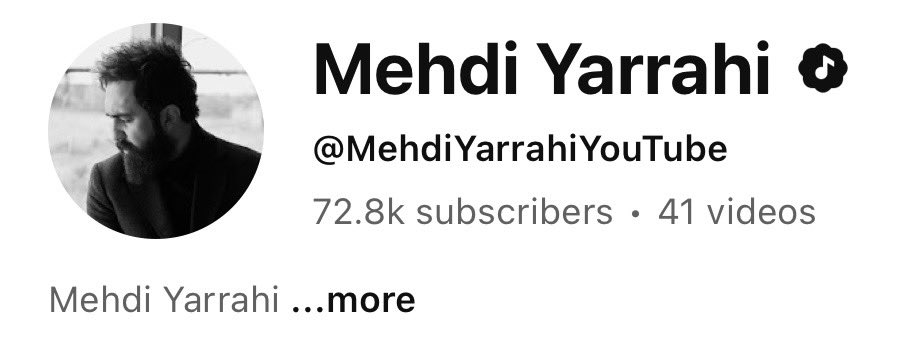 درحالی میلیون‌ها نفر بخاطر گرفتن مجوز از سپاه به شروین حاجی‌پور حمله می‌کنند که انگار چه گُلی بر سر مهدی یراحی که پای حرف‌اش ایستاد زدند؟! حتی حاضر نشدند یوتیوبش را یک دَهمِ کانالِ عشق اَبدی فالو کنند!

هنرمند دو دو تا چهار تا می‌کند؛ به حسابِ معرفتِ مردم همان کشور.