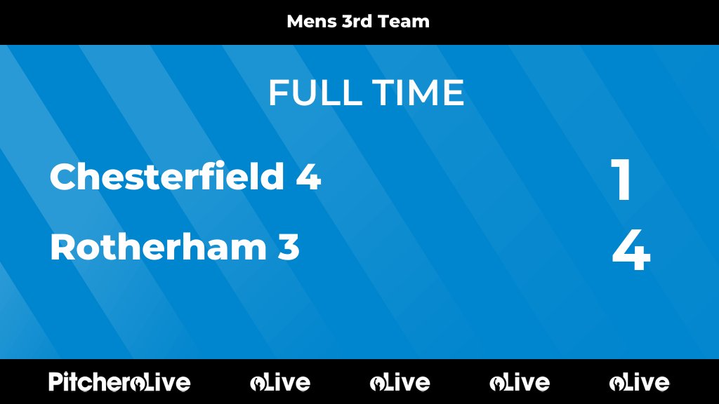 FULL TIME: Chesterfield 4 1 - 4 Rotherham 3
#CHEROT #Pitchero
pitchero.com/clubs/rotherha…
