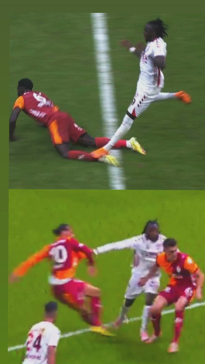 Makedon__35's tweet photo. @demarkesports Bu açıklamayı pazartesi günü yapsaydınız ya! Samimi değilsiniz! 

Bak o penaltı pozisyonundan önce neler olmuş

2. Fotoğrafta da Galatasaray'ın son 3 maçında rakiplerinin görmediği kırmızı kart pozisyonları

TFF başkanına bunları da göster Sayın Başkan 😉 https://t.co/deWPktqy3n